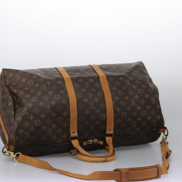 LOUIS VUITTON Monogram Keepall Bandouliere 55 Boston Bag M41414 - Picture 7 of 16